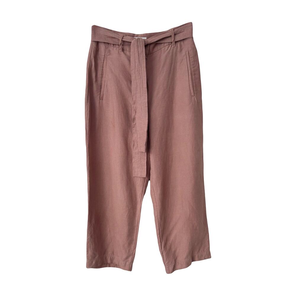Aritzia Wilfred Tie-Front Pants Sz 8 